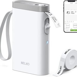 Nelko Label Maker Machine with Tape