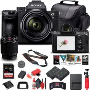 Sony Alpha a7 III Mirrorless Digital Camera with 28-70mm Lens Bundle (Renewed)